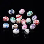 Handmade Printed Porcelain Beads