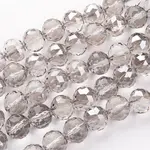 Electroplate Glass Bead Strands