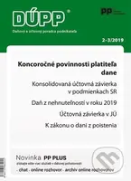 Daňový a účtovný poradca podnikateľa 2,3/2019 (Koncoročné povinnosti platiteľa dane)