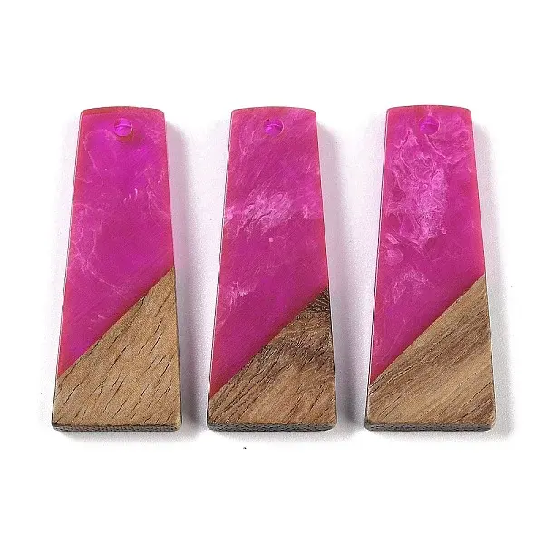 Resin & Wood Pendants