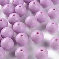 Opaque Acrylic Beads