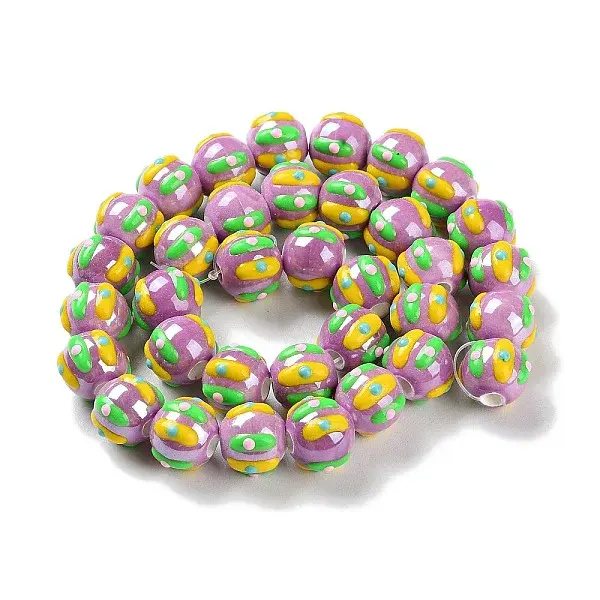 Handmade Porcelain Beads Strands