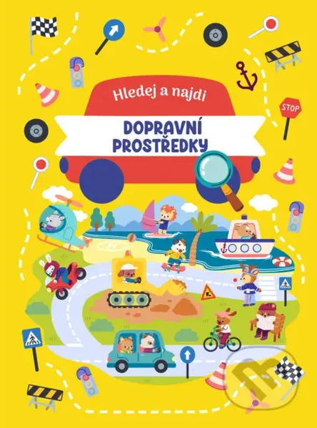 Hledej a najdi: Dopravní prostředky - kolektív autorov - kniha z kategorie Úkoly pro děti