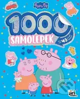 1000 samolepek s aktivitami: Prasátko Peppa - kniha z kategorie Omalovánky, vystřihovánky, papír