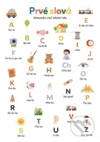 Rapotačky plagát Prvé slová - Abeceda vecí okolo nás