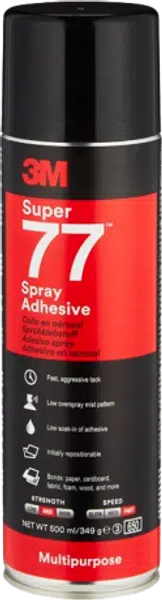Sprejové univerzální lepidlo 3M 77 500ml