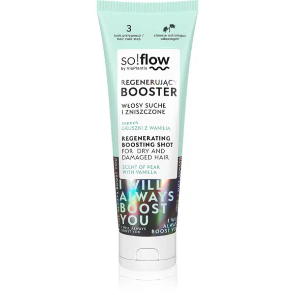 so!flow Dry and Damaged Hair Regenerating Boosting Shot regenerační sérum pro suché a poškozené vlasy 75 ml