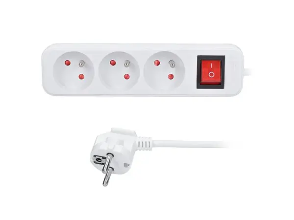 Prodlužovací kabel 3 zásuvky 5m SOLIGHT PP13X