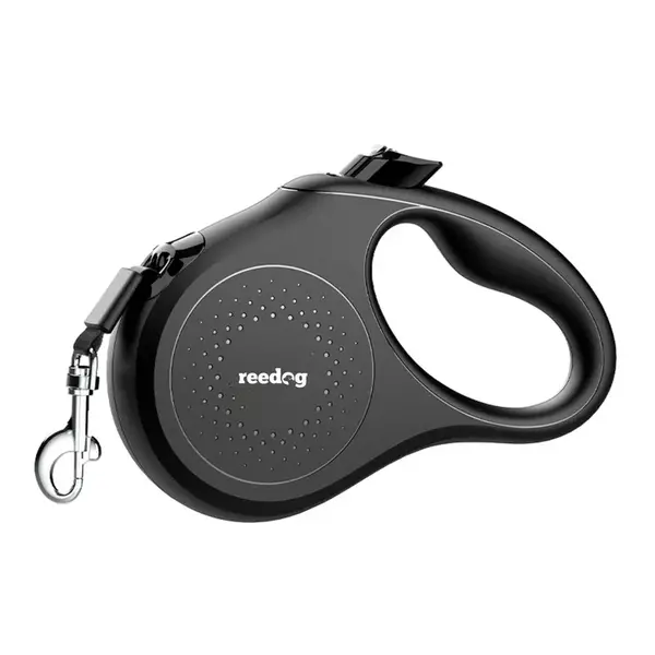 Reedog Senza Basic samonavíjecí vodítko M 25kg/ 5 m páska / pastelové černé