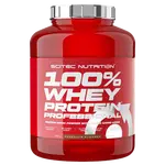 Scitec Nutrition 100% Whey Protein Professional 2350g - bílá čokoláda, jahoda