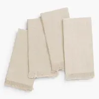 Sada bavlněných ubrousků Calma House Servilleta 4-pack