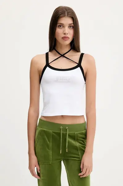 Top Juicy Couture bílá barva, JCWCT225302