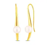 JwL Luxury Pearls Elegantní pozlacené náušnice s perlami JL0856