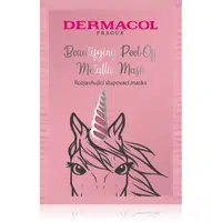 Dermacol Beautifying Peel-Off Metallic Mask slupovací maska pro rozjasnění pleti 15 ml