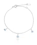 Beneto Exclusive Elegantní stříbrný náramek s topazy TOPAGB5/20