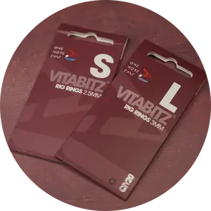 One more cast kroužky vitabitz rig rings 20 ks - 2,5 mm