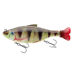 Savage gear 3d hard pulsetail slow sinking perch - 13,5 cm 40 g