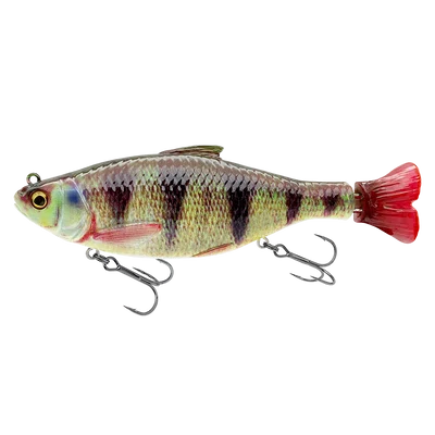 Savage gear 3d hard pulsetail slow sinking perch - 13,5 cm 40 g