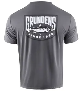 Grundéns tričko king salmon ss tech tee anchor - xxl