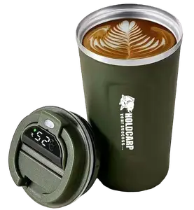 Holdcarp hrnek thermo inox led mug 510 ml