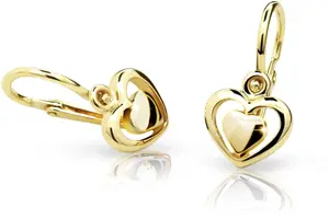 Cutie Jewellery Dětské náušnice Srdíčka C1604-10-X-L1