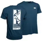 Nash tričko make it happen since 1978 t-shirt navy blue - m