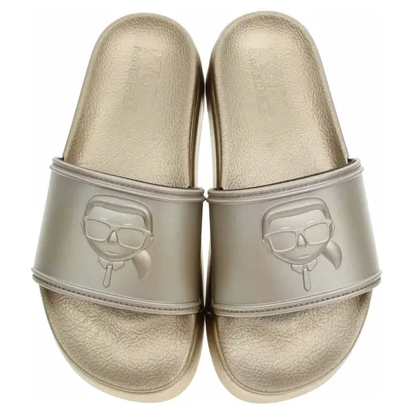 Karl Lagerfeld dámské plážové KL88819 VGD Gold Rubber 37