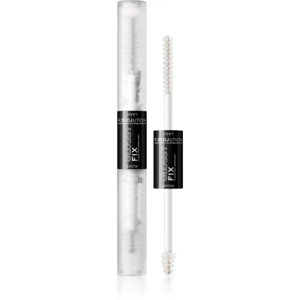 Revolution Relove Glossy Fix transparentní řasenka na řasy a obočí 2 ml