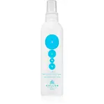 Kallos KJMN Professional Straightener Spray sprej pro tepelnou úpravu vlasů 200 ml