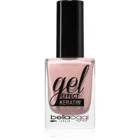 bellaoggi Gel Effect Keratin Nail Polish lak na nehty odstín Pearl Rose 10 ml