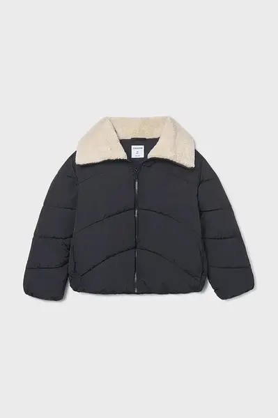 Dětská bunda Mayoral černá barva, 7437