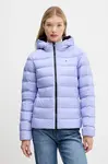 Péřová bunda Tommy Jeans