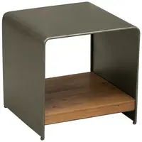 Livetastic ODKLÁDACÍ STOLEK, jedle, přírodní barvy, černá