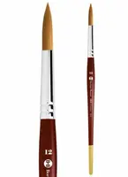 Kulatý syntetický štětec serie 13/C – velikost 3/0