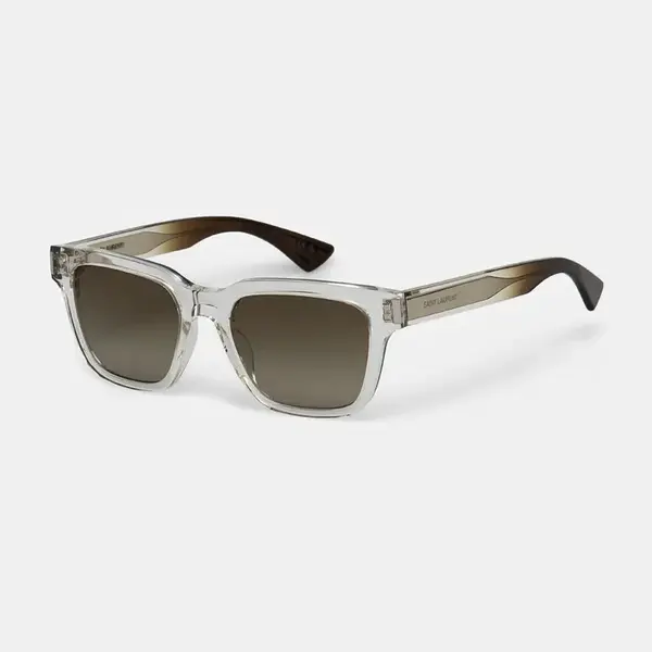 Sluneční brýle Saint Laurent průhledná barva, SL 790