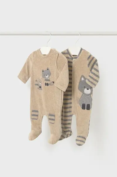 Kojenecké dupačky Mayoral Newborn 2-pack 2719