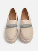 Resti Women's moccasins with zircons Emerne