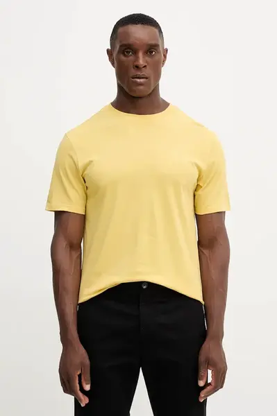 Bavlněné tričko United Colors of Benetton pánské, růžová barva, 3U53J1F15