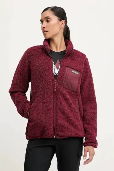 Sportovní mikina Columbia West Bend černá barva, hladká, 2099271