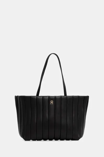 Kabelka Tommy Hilfiger černá barva, AW0AW17670