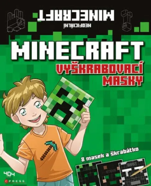 Vyškrabovací masky: Minecraft - Daniele Sapuppo