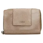 Dámska kožená peňaženka Lagen Agáta - béžová
