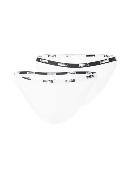 PUMA Nohavičky  čierna / biela