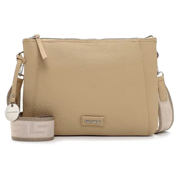 Dámska kabelka Emily & Noah Enna - béžová