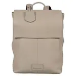 Dámský kožený batoh Burkely Hella - světle šedá