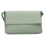 Dámská kožená crossbody kabelka Italia Darina - zelená