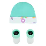 Converse rainbows hat & bootie 2pc set 0-6m