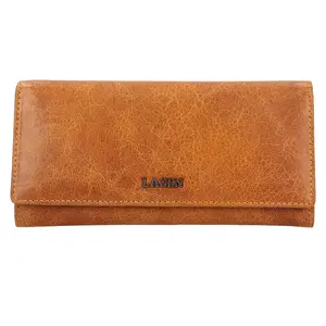 Dámská kožená peněženka Lagen Rowena - hnědá
