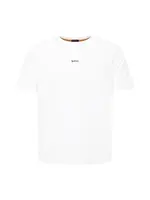 BOSS Tričko 'Chup'  čierna / biela