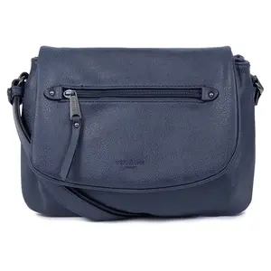 Dámska crossbody kabelka Hexagona Suise - tmavo modrá